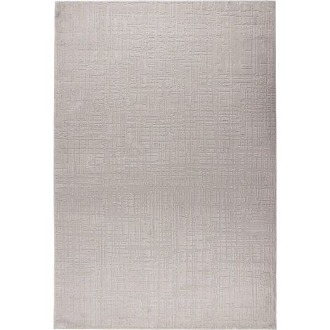 Tapis argenté brillant à poils courts robuste - 150 x 80 cm (1/5)