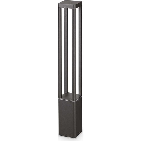 Piantana Moderna Tifone Alluminio Antracite Led 8,5W 3000K Luce Calda H65Cm (1/3)