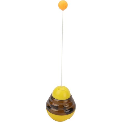 Distributeur de Friandises pour Chien, Jeu Interactif Anti-Glouton avec Ballon à Mordiller, Jouet de Nourriture pour Animal, Repas Lent et Stimulant (1/5)