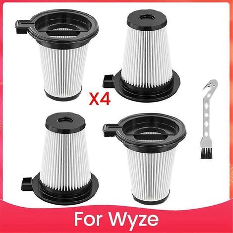 Kit d'accessoires pour aspirateur sans fil : filtres de rechange (4 filtres et 1 brosse de nettoyage). (1/5)