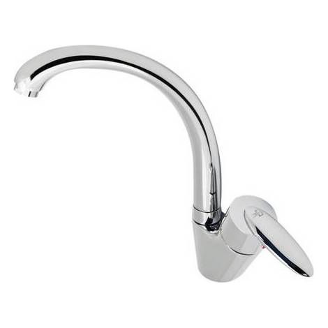 MONOCOMANDO LAVELLO MONOFORO CANNA ALTA COMO Misura: Cromo