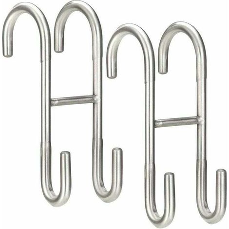 Set aus 2 leichten Wandhaken für Duschkabine. Türhaken für Glasduschtüren im Badezimmer (1/5)