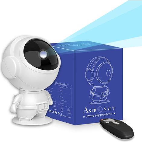Mini lampe de ciel étoilé d'astronaute, projecteur coloré, veilleuse d'ambiance étoilée (1/5)