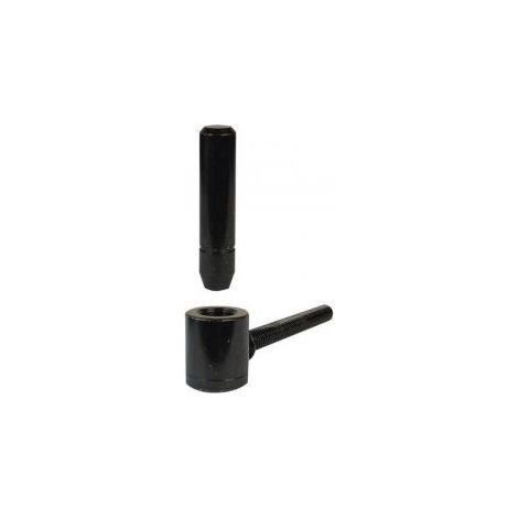 POLYGOND mit verstärkten Clips M12 TORBEL - Schwarz - Ø16x120mm - 6118B66
