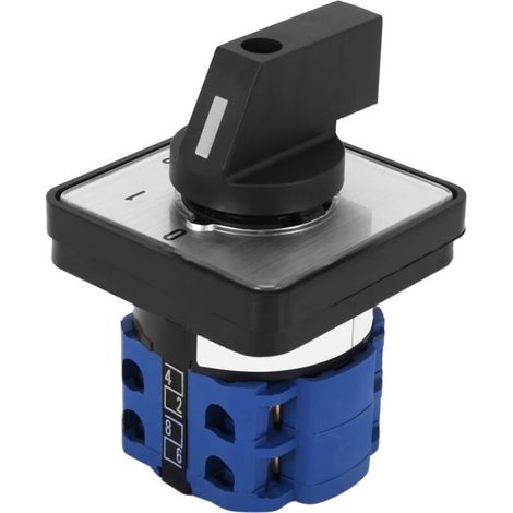Commutateur 660V 20A 4 Positions 2 PôLes SéLecteur Rotatif de Changement Came Universel D'Inversion Moteur éLectrique (1/4)