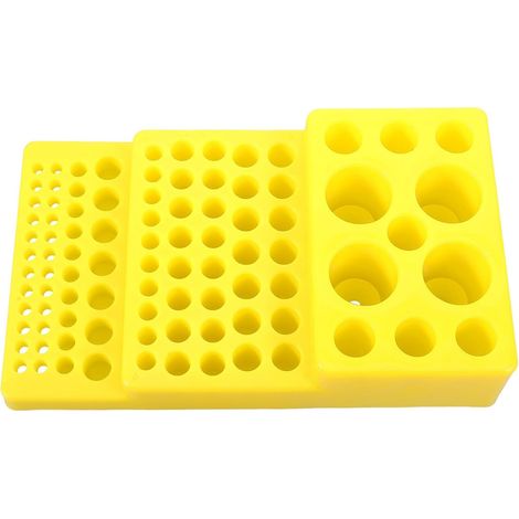 Support pour Tubes de 4 à 28 Mm pour Tubes à Essai en Plastique Léger et Facile à Ranger, Multi-usages pour Environnements Médicaux et Éducatifs (1/5)