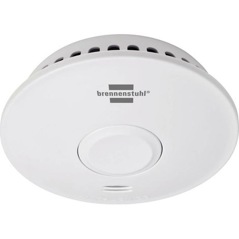 Brennenstuhl 1290210 Détecteur de fumée sans fil à pile(s) (Ø x H) 114 mm x 38 mm (1/4)