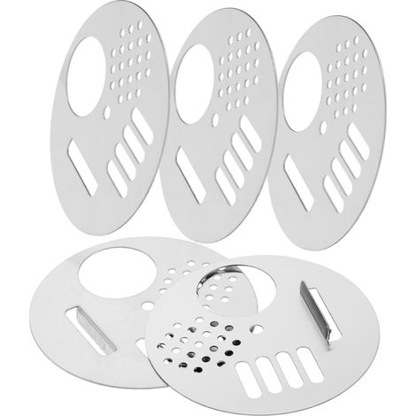 2,68 Zoll (ca. 6,8 cm) große Bienenstocktür aus Edelstahl, drehbarer Eingangsverkleinerer, Belüftung, Mäuseschutz, Imkereizubehör, 5-teiliger Bienenstockschutz (1/5)