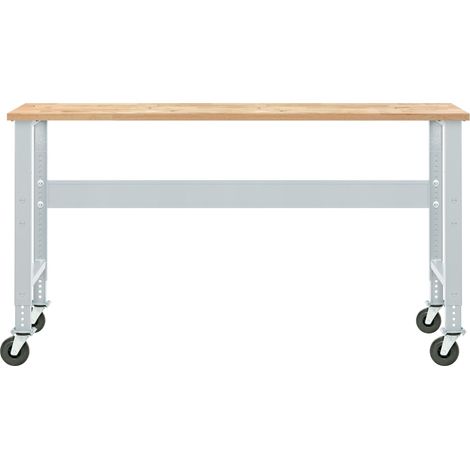 Établi modulaire Rubberwood avec roues 2000 mm MW Tools MOD200WR (1/3)