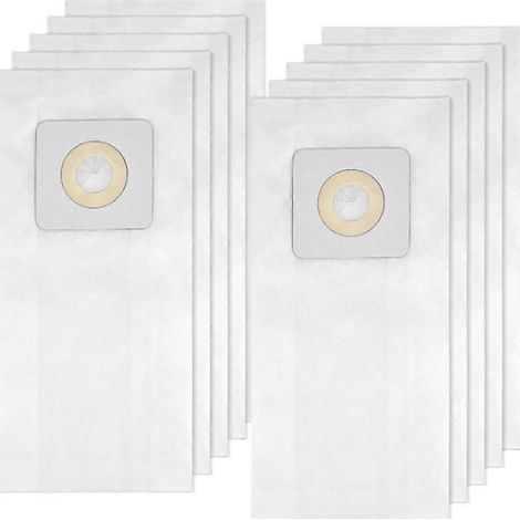 Lot de 10 sacs à poussière Style 7 pour aspirateur Bissell, sacs collecteurs en papier filtrant, accessoires de rechange, sacs jetables compatibles. (1/5)