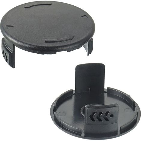 Lot de 2 Couvercle de Bobine pour Parkside PRTA 20-Li, PRT 550, ABS Haute Résistance, Tondeuse à Gazon sans Fil (1/5)