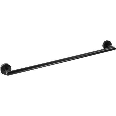 Sapho X-Round - Handtuchhalter, Länge 51 cm, schwarz XR402B (1/2)