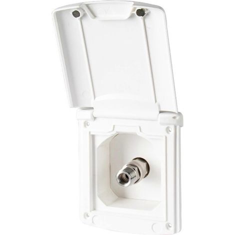 Filtre de trappe d'entrée/sortie pour accessoires de camping-car/caravane avec couvercle verrouillable, livré avec un adaptateur de buse de 20 mm, compatible avec les bateaux, les camping-cars et les (1/5)