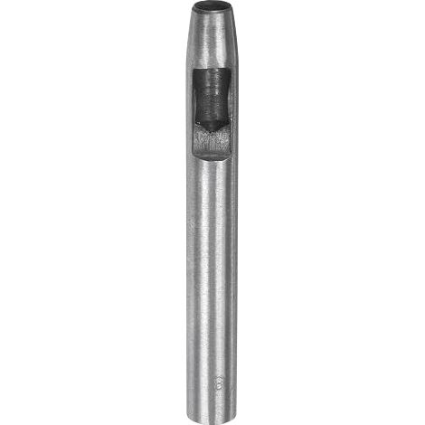 Poinçon Creux pour Cuir de 8 mm - Outil de Poinçonnage Rond pour Ceinture en Acier au Carbone - Poinçon Unique - Artisanat en Cuir - Papier - Tissu - Plastique - Matériau Souple (1/5)
