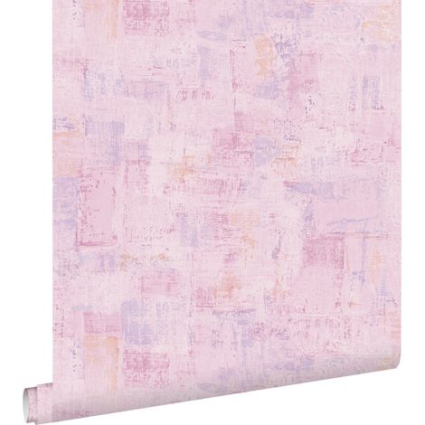 papier peint motif pictural lilas violet - ESTAhome (1/5)