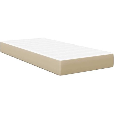 Matelas en tissu couleur sauge 80 x 200 cm (1/5)