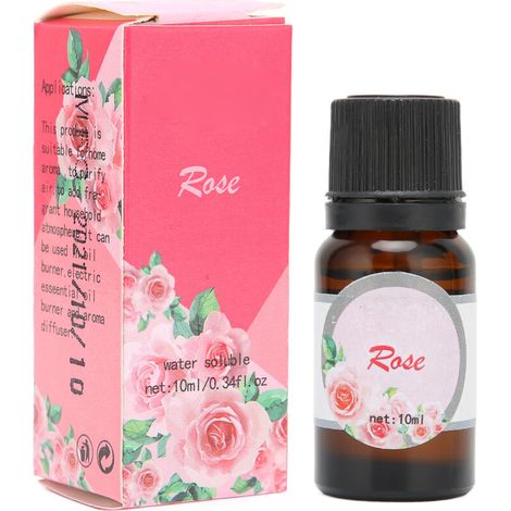 Huile Essentielle de Rose 10ml pour Diffuseur - Anti-Stress, Relaxation Aromathérapie à la Maison (1/5)