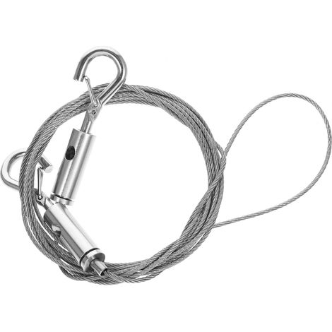 Fil de suspension HOMSFOU en acier inoxydable pour tableaux, miroirs (1/5)