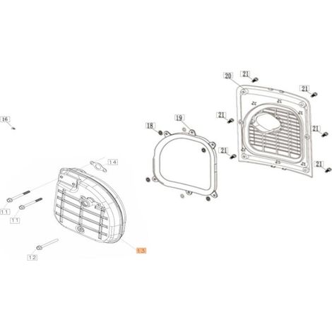 ORIGINAL EMAK SCHALLDÄMPFER L66152535