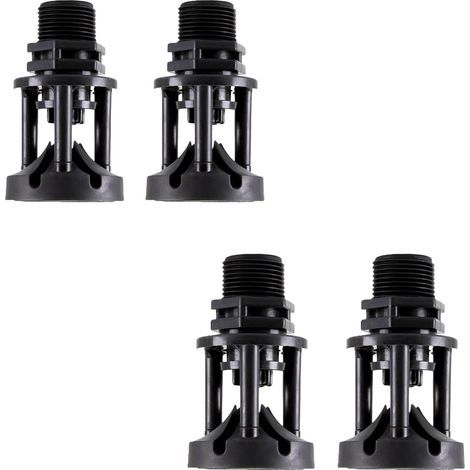 Wobbler 4er-Pack oszillierende, rotierende Bewässerungsköpfe für Gemüse und Feldfrüchte (1,9 cm) (1/5)