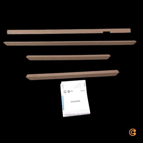 [GEBRAUCHT] B-Ware Samsung TV Rahmen Teak-Optik für LS03 Heizkörper Handtuchheizkörper