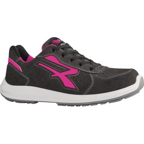 Chaussures de sécurité basses ELECTRA ESD S1P SRC - Gris/Fuchsia 39 (1/4)