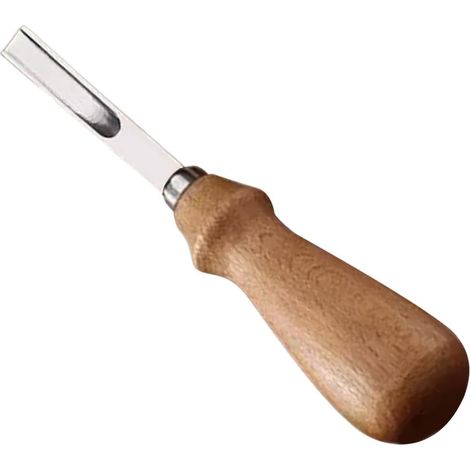 Biseauteur De Bord En Cuir, Rabot À Parer Pour Maroquinerie, de Finition pour Bords et Tranches, Bracelet Montre Ceinture Portefeuille Sac Et Atelier Maison Ou Studio Pelle Large 8mm - (1/5)