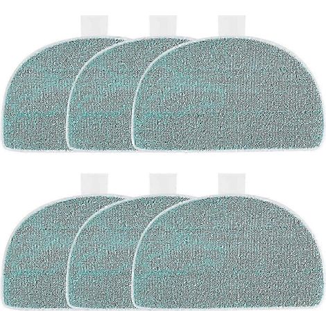 Lot de six lingettes de rechange pour nettoyeur vapeur Leifheit Clean Tenso Power 2.0 (1/5)