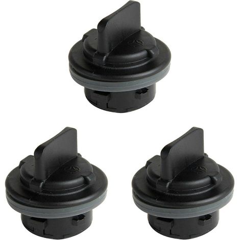 Lot de 3 douilles pour clignotant avant Hyundai Kia avec cache-poussière, références 921663K000, 92166 3K000 et 92166-3K000.