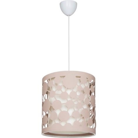 Lampada a sospensione paralume beige con intagli Summer ASZ1179 (1/4)