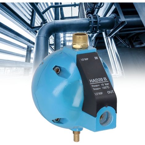 Vanne de purge automatique à flotteur HAD20B vanne de purge du filtre du réservoir récepteur sphérique du compresseur d'air HLP. (1/5)