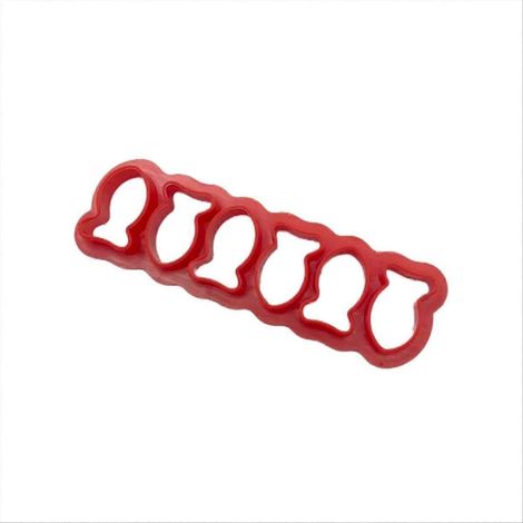 Mini Goldfish biscuit moule de cuisson poisson forme collation moule de cuisson rouge (1/5)