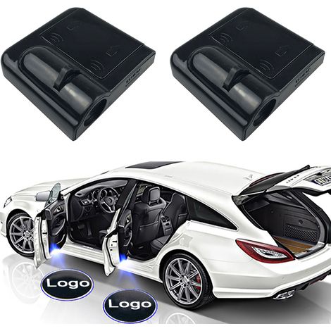 (Pour Lexus) 1 projecteur laser LED universel neuf pour portières de voiture, logo d'accueil, éclairage d'ambiance sans fil pour véhicules. (1/5)