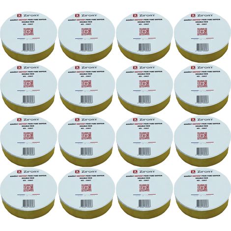 16 Rouleaux Adhésif Membrane pare-vapeur double face 40m X 38mm - Zifort (1/2)