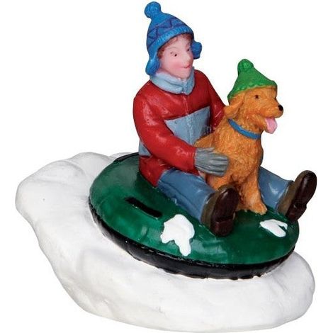 Lemax Tubing Buddies - Compagni di tubazione per villaggio di Natale