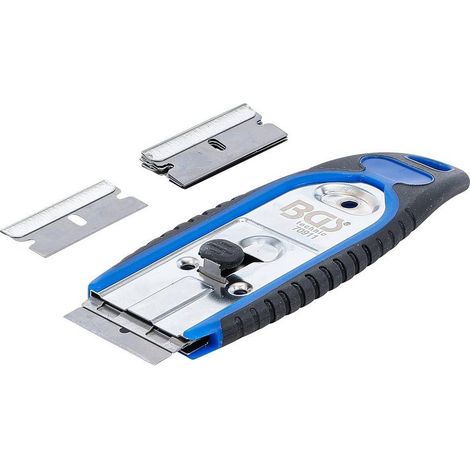 Racloir d'Étiquettes 40 mm - 6 Lames de Racloir - Précision et Efficacité, , Pro - D-Work