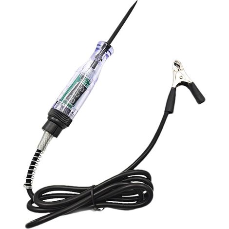 Testeur de tension automobile, stylo électrique numérique pour voiture Testeur de circuit de tension pour véhicules, camions, motos, bateaux, fusibles et batteries (1/5)