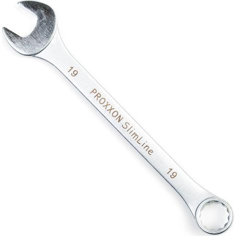 PROXXON Ring-Maulschlüssel SlimLine Größe 19mm vernickelt verchromt (1/3)