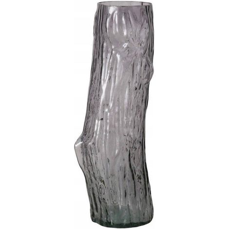 Vaso Belldeco ALBERTO grigio 46,5 cm moderno in vetro