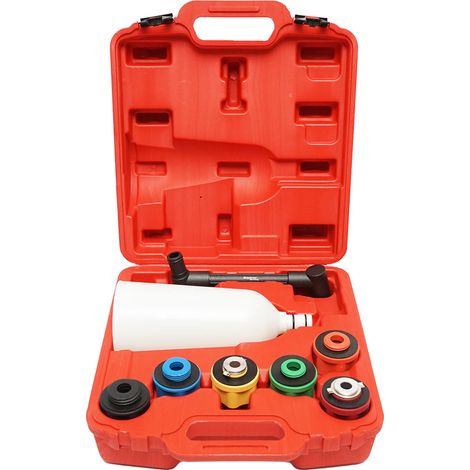 Set imbuto con adattatori speciali per cambio olio – 8 pezzi Breckner Germany (1/5)