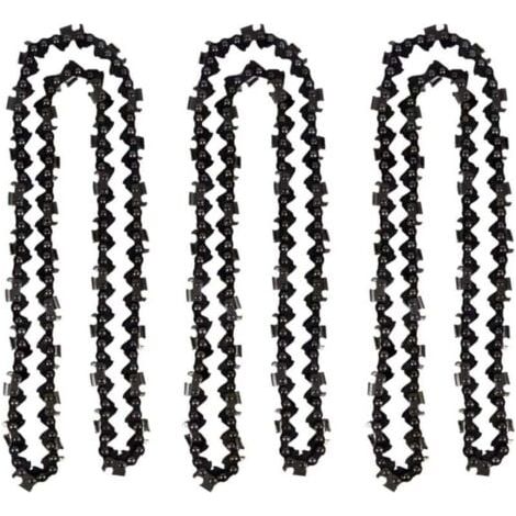 Lot de 3 Chaîne de tronçonneuse de 50 cm 0.325\ (1/4)