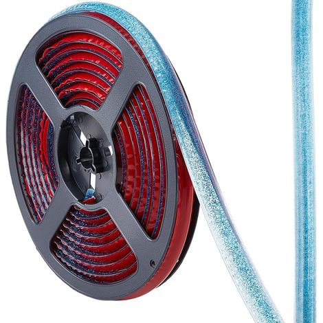 Bande de Calfeutrage Autocollante 5m15mm Bleue Triangulaire Étanche à Décoller à Coller Ruban Adhésif pour Joints de Carrelage Joint de Finition pour Sols Évier Cuisinière Baignoire (1/5)