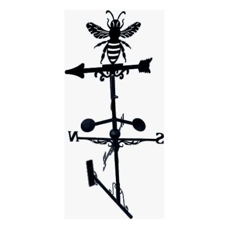 Girouette de toit style flèche modèle Abeille avec support universel (1/5)