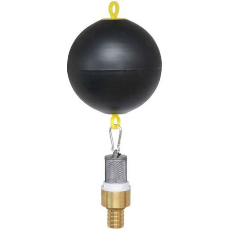 Grobfilter schwimmende Entnahme 1" mit Rückschlagventil und Grobsieb DN25
