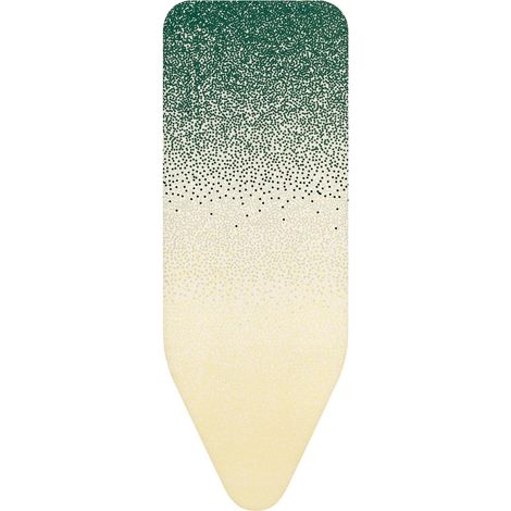 Brabantia Copri Asse da Stiro C con Strato in spugna da 8 mm, Cotone Fairtrade, Resistente e Facile da Montare per Migliorare la Qualità di Stiratura, New Dawn, 124 x 45 cm (1/4)