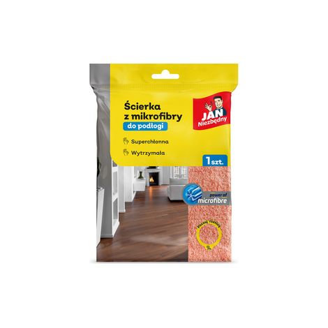 Paño de microfibra de doble cara para suelos JAN essential, 1 unidad.