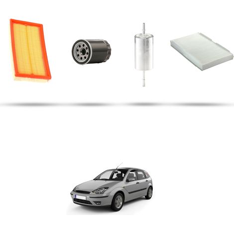 Kit tagliando 4 filtri compatibile con Ford Focus 2.0i ST 127kw dal 2001 al 2004 (1/5)