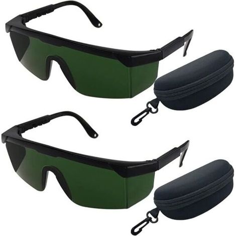 2PCS Laser Safety Glasses for Laser Safety Glasses (Green) (1/5)