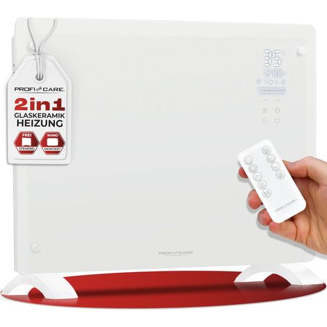 ProfiCare PC-GKH 3118 Riscaldatore di Ambienti Elettrico al Quarzo Interno Bianco 1500W (1/5)