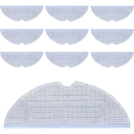 Serpillere Roborock S7, 10 Pièces Serpillère de Rechange pour Roborock S7/S7 Plus/S7 MaxV/ S7 MaxV Plus/ S7 MaxV Ultra /S7 Pro Ultra Aspirateur Lavable Microfibre Lingettes (1/5)